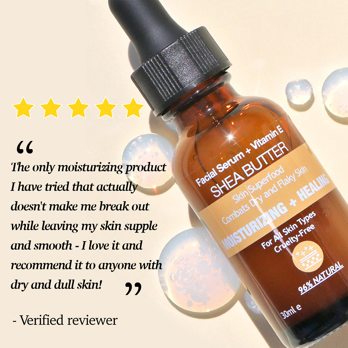 Purifect Moisturizing & Healing Shea Butter Facial Serum