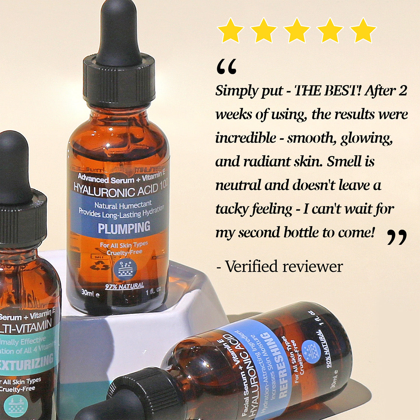 Purifect Plumping Hyaluronic Acid Facial Serum