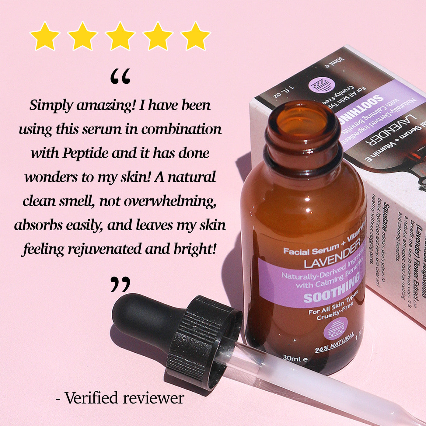 Purifect Soothing Lavender Facial Serum