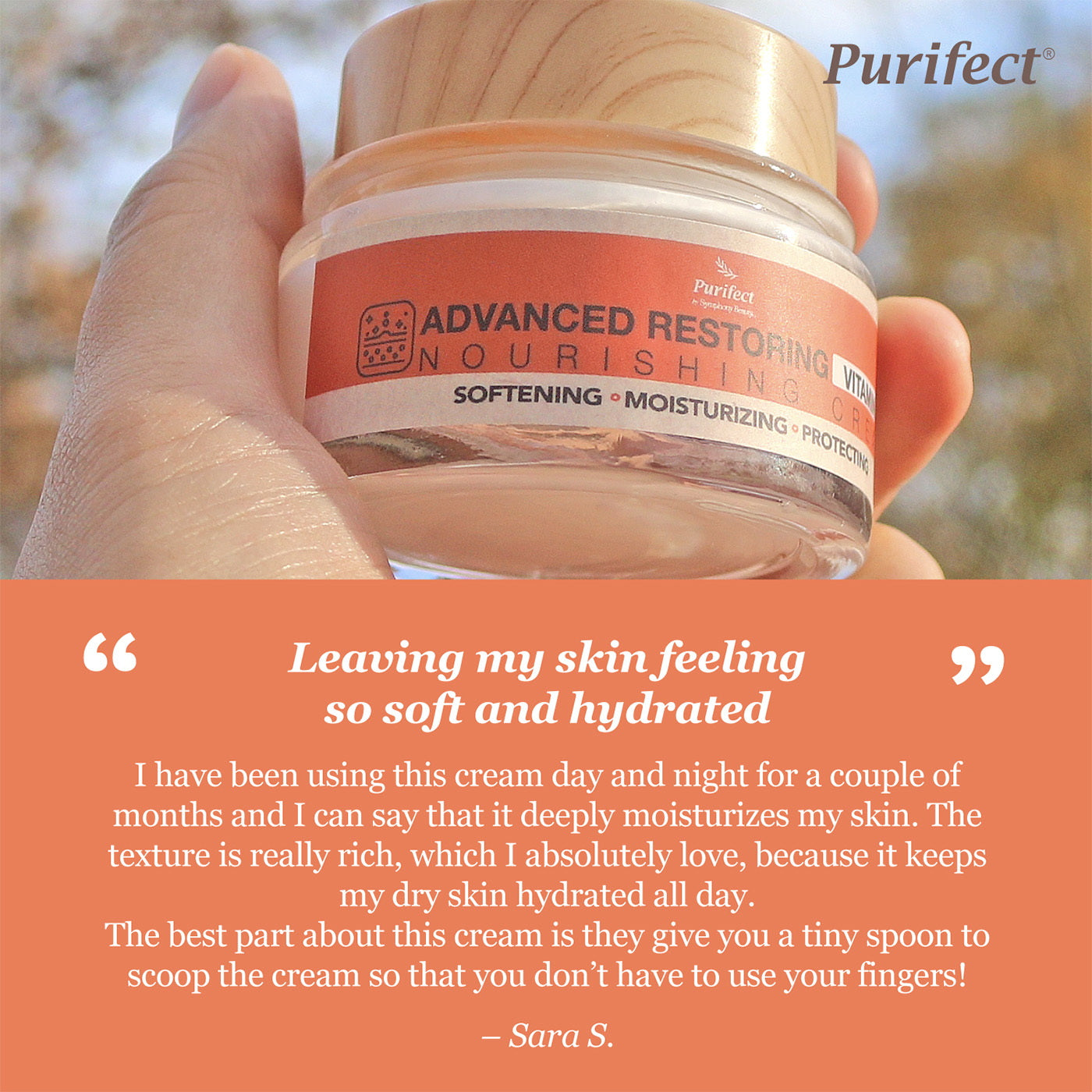 Purifect Advanced Restoring Vitamin E Nourishing Cream