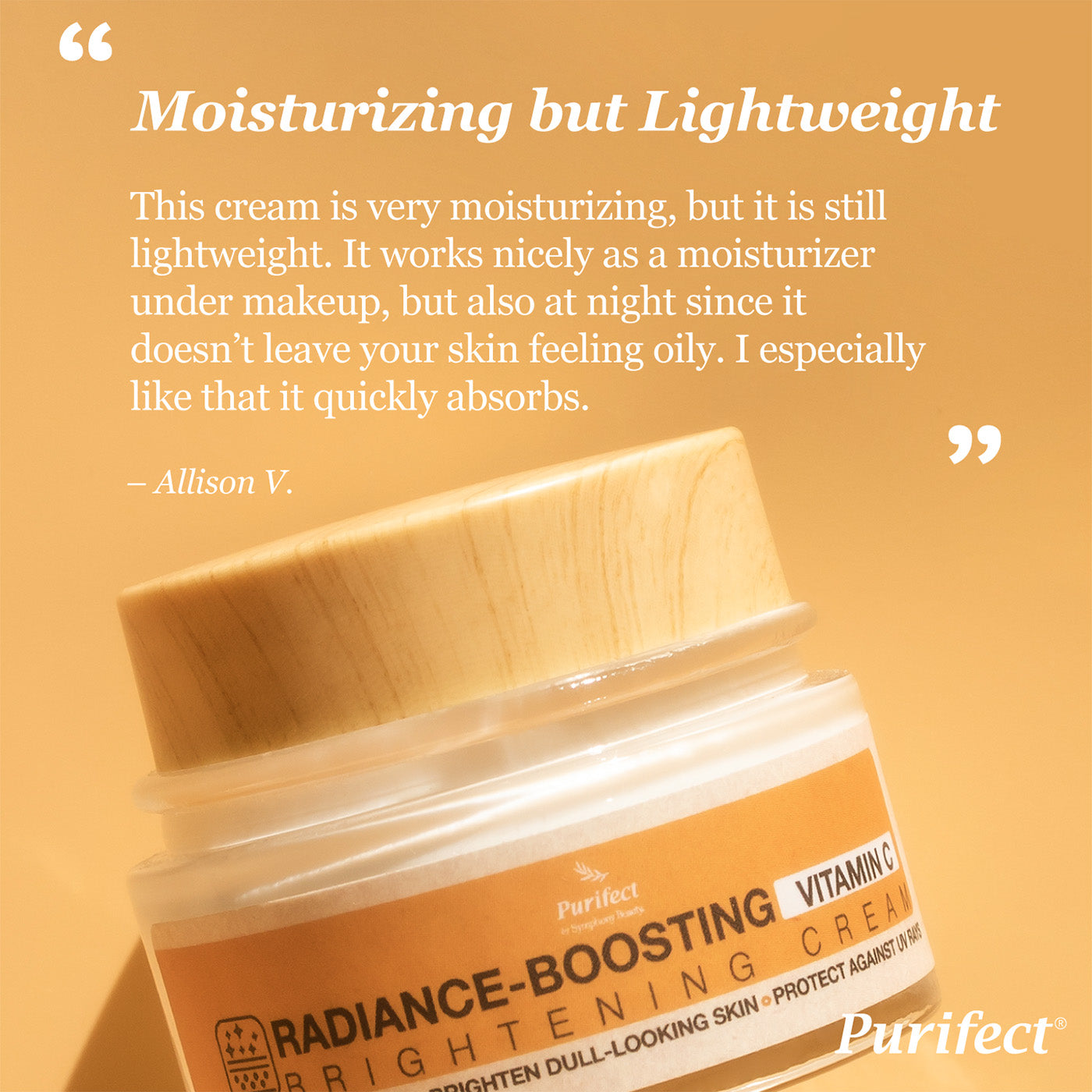 Purifect Radiance-Boosting Vitamin C Brightening Cream