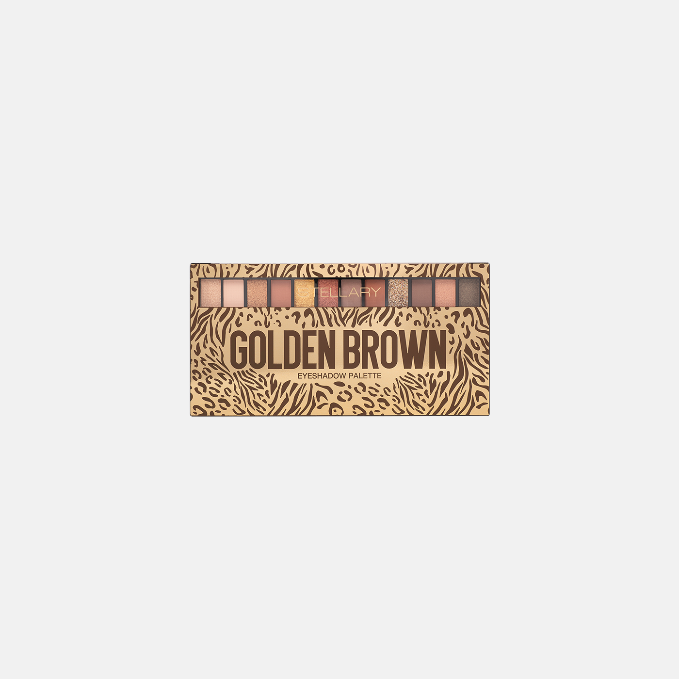 Golden Brown Eyeshadow Palette
