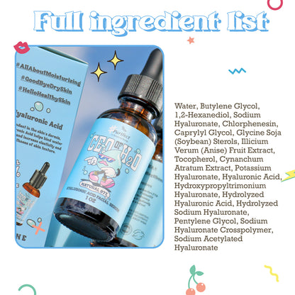 Purifect CEO of H2O Hyaluronic Acid 100 Facial Serum