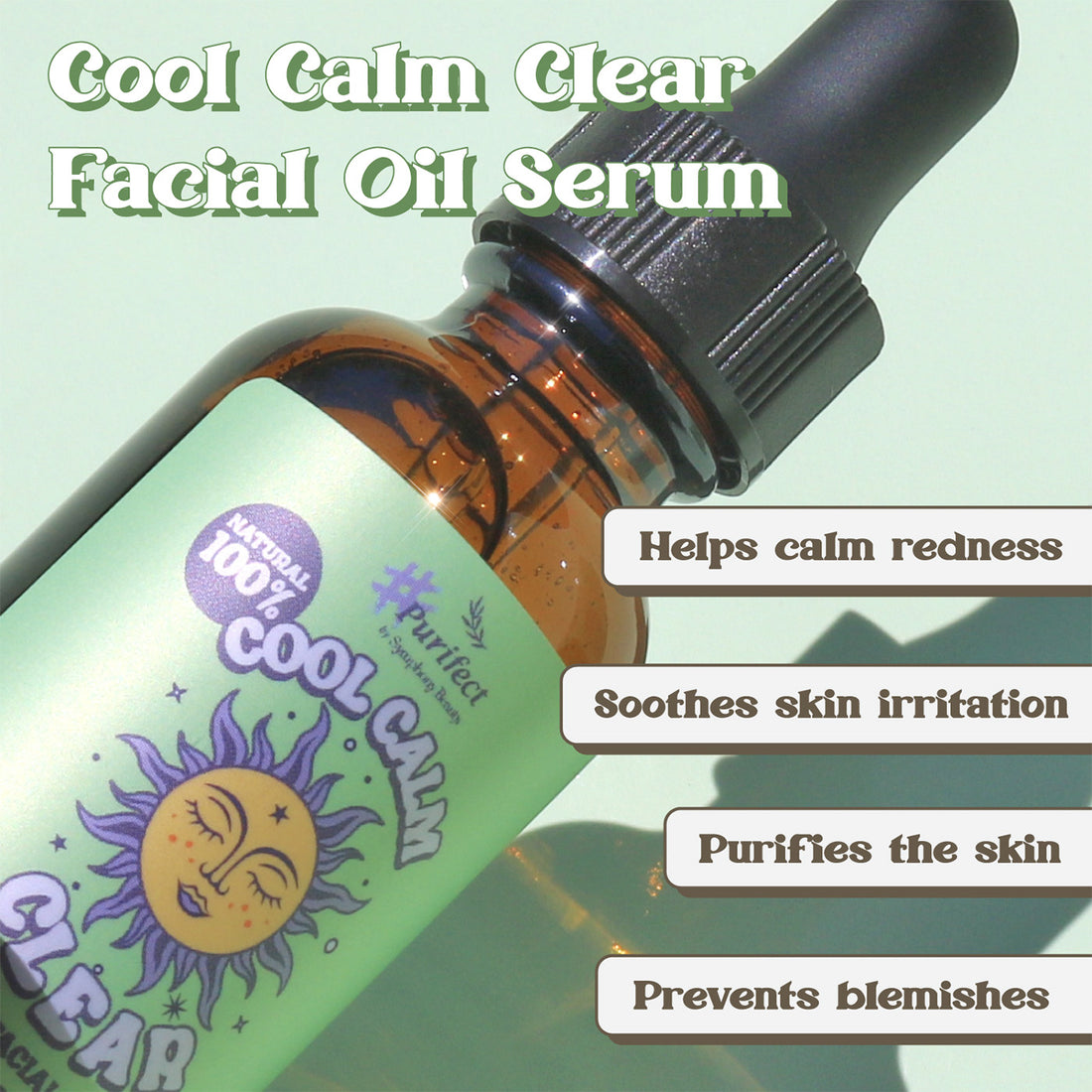 Purifect Cool Calm Clear Tea Tree Oil Facial Serum