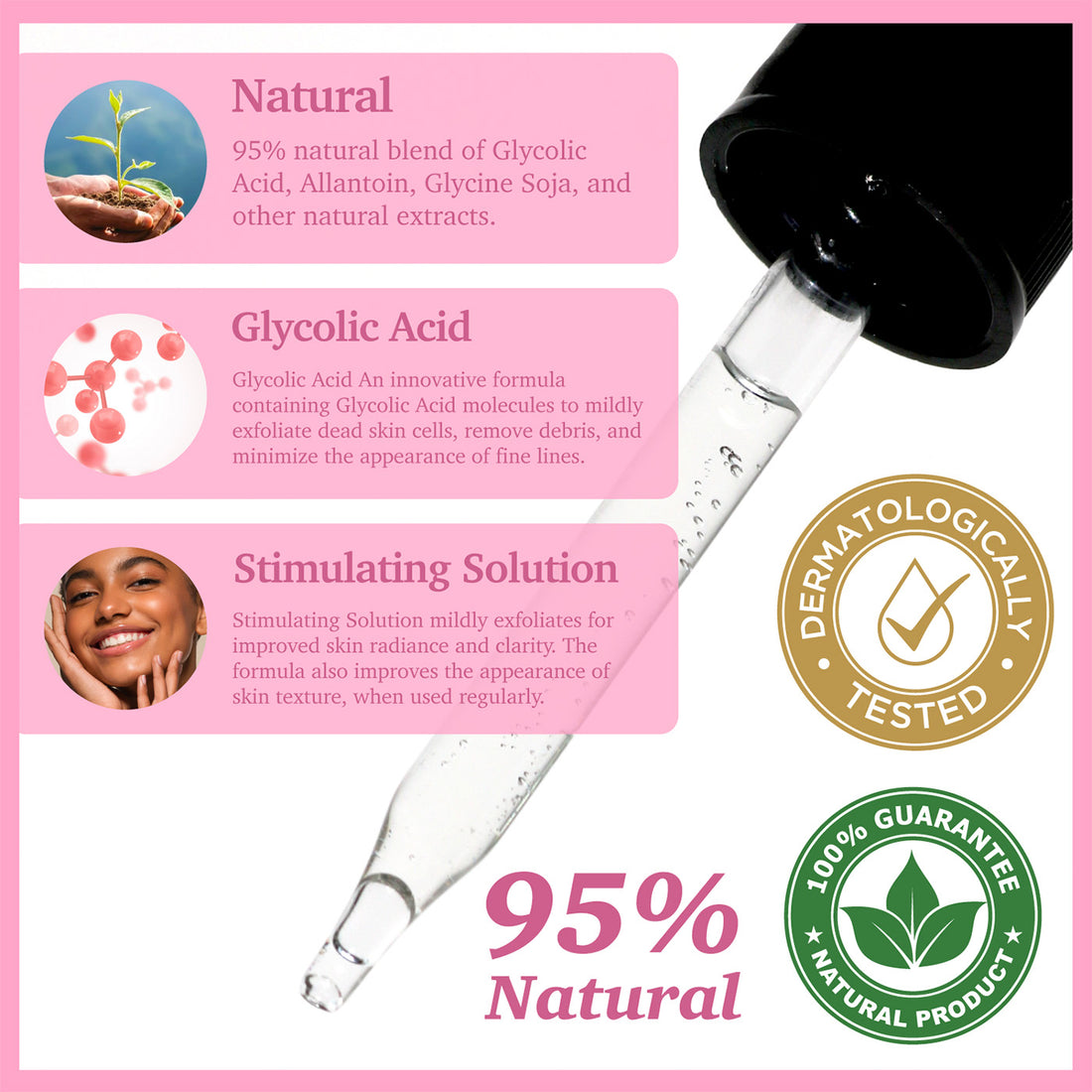 Purifect Exfoliating &amp; Glowing Glycolic Acid Facial Serum