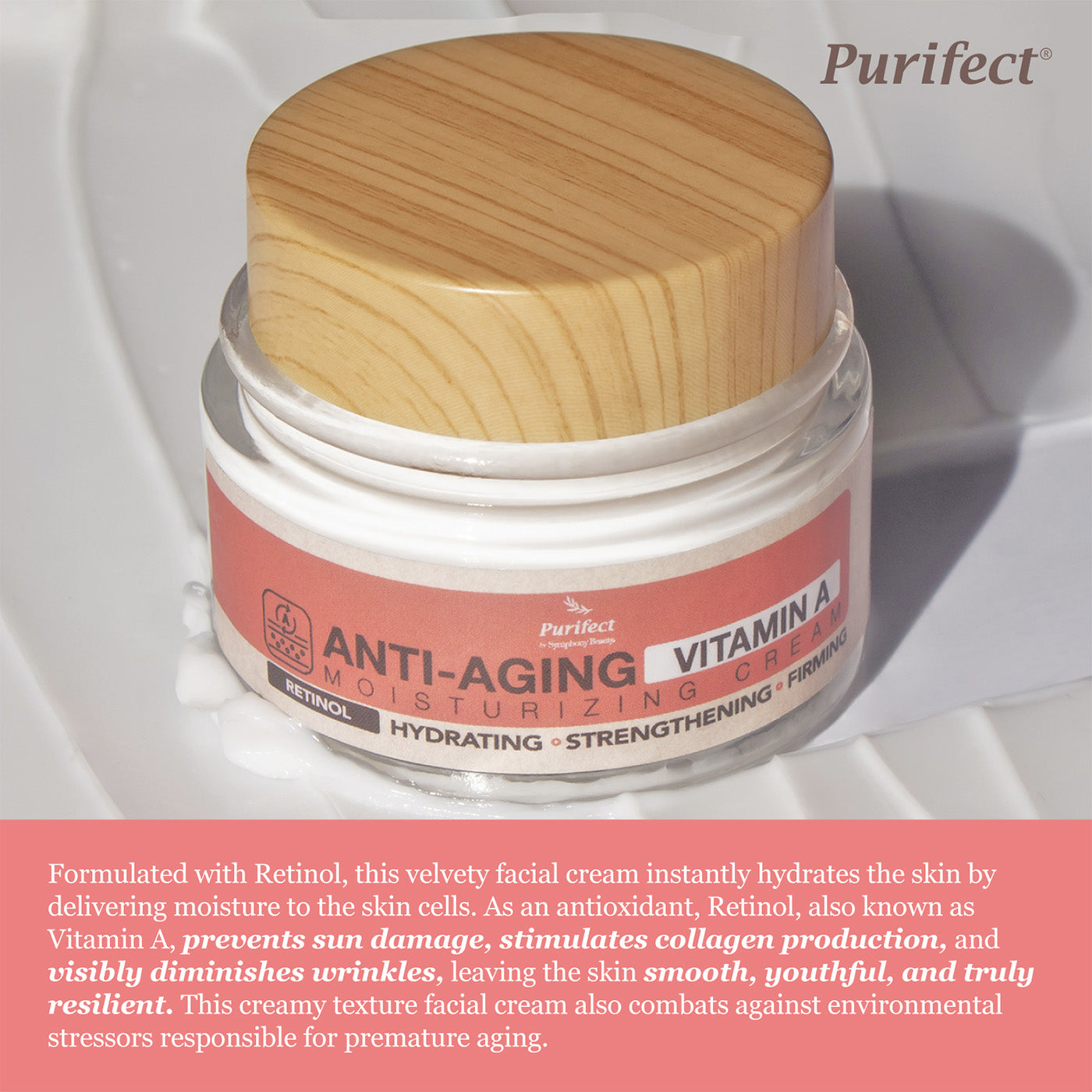 Purifect Anti-Aging Vitamin A Moisturizing Cream
