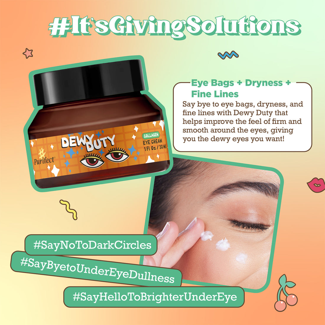 Purifect Dewy Duty Collagen Eye Cream