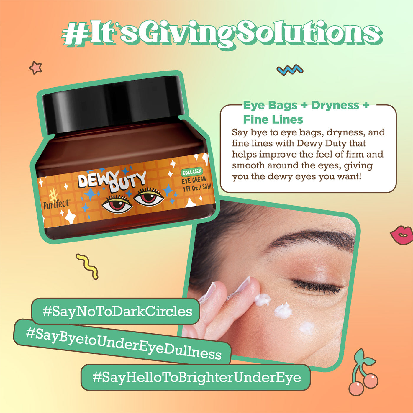 Purifect Dewy Duty Collagen Eye Cream