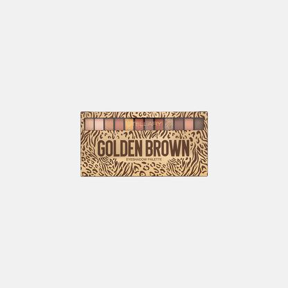 Golden Brown Eyeshadow Plaette